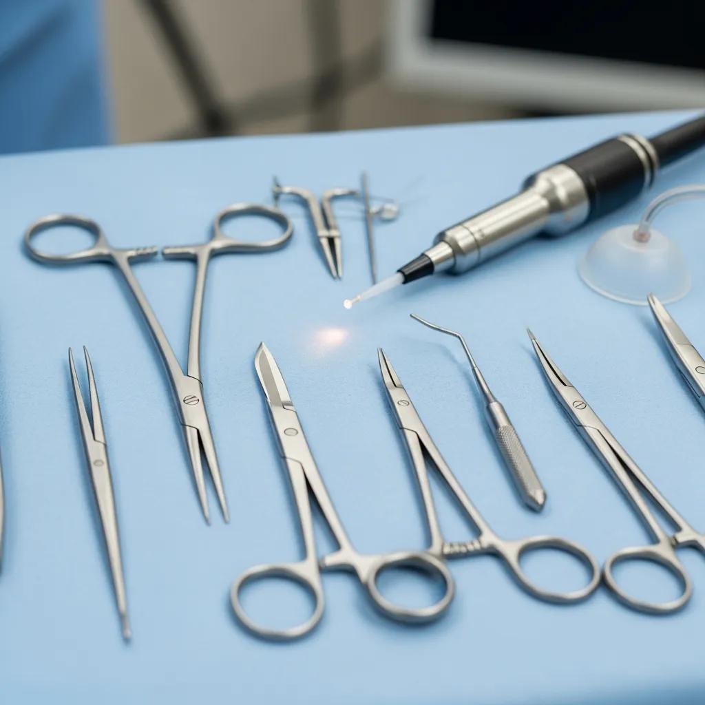 Anal fistül tedavisinde hassasiyet ve özeni gösteren cerrahi aletler